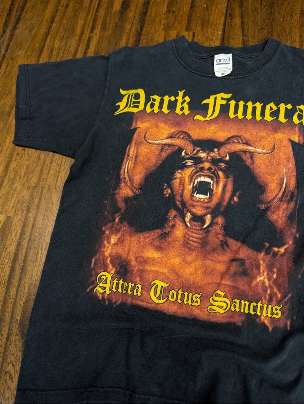 Dark Funeral Attera Totus Sanctus T-Shirt Medium Anvil